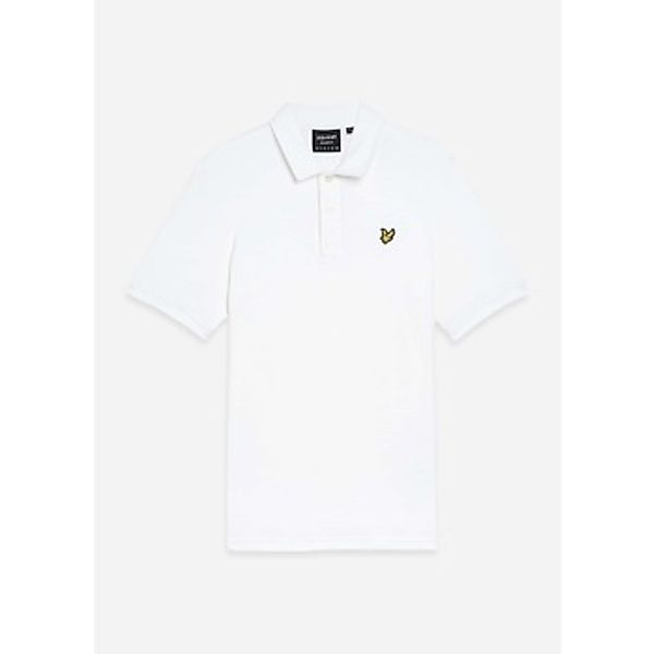 Lyle & Scott  T-Shirts & Poloshirts Milano polo - white günstig online kaufen