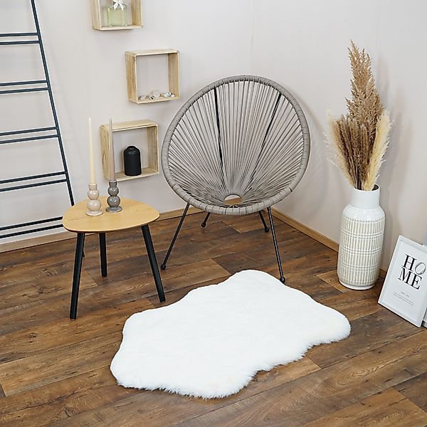 Consilio Concept Fellteppich Teppich Schaffell Imitat günstig online kaufen