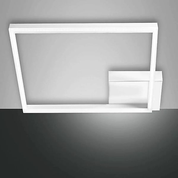 LED Deckenleuchte Bard in weiß 39W 3510lm dimmbar 420x420mm günstig online kaufen