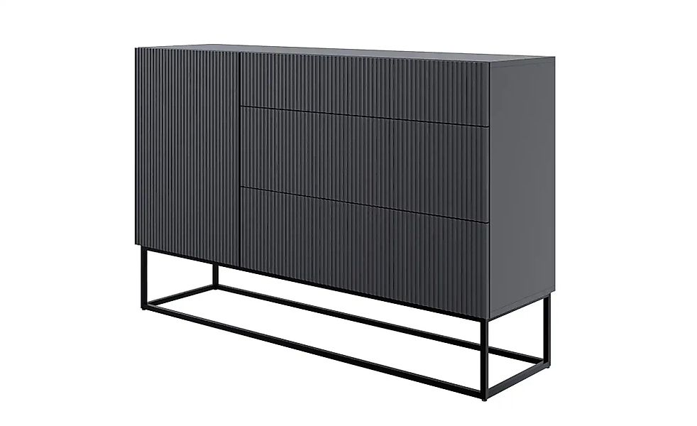 Selsey Sideboard  Veldio ¦ schwarz ¦ Maße (cm): B: 140 H: 90 Kommoden & Sid günstig online kaufen