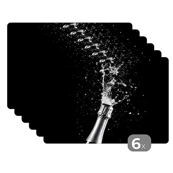 MuchoWow Platzset Champagner - Schwarz - günstig online kaufen