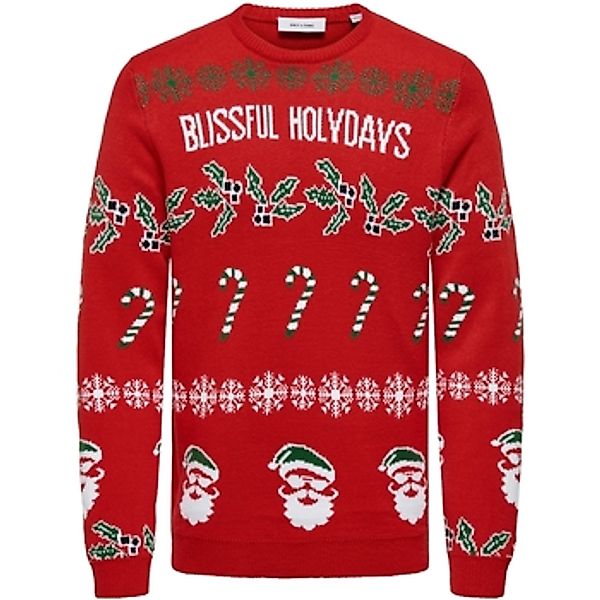Only & Sons   Pullover Pullover ONSXMAS REG 5 Strickpullover günstig online kaufen