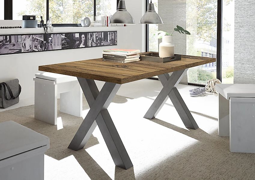 Mäusbacher Esstisch "Mister TOPSELLER", mit Auszug (160-210 cm), Gestell in günstig online kaufen