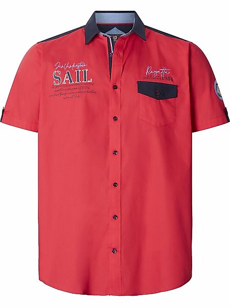 Jan Vanderstorm Kurzarmhemd "Kurzarmhemd NIGHILS" günstig online kaufen