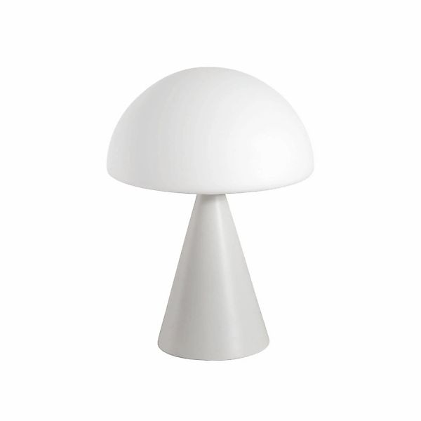 LED-Tischlampe Blip, weiß, Glas, CCT, Touchdimmer günstig online kaufen