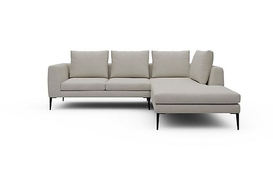 moebelfaktor Ecksofa Paul Relax-Ecke rechts mit 2-Sitzer, Skandinavisches D günstig online kaufen