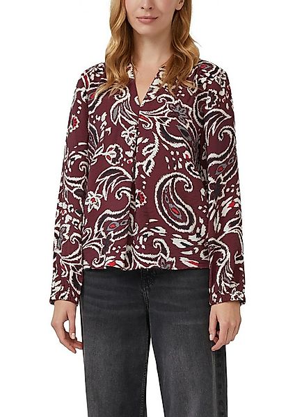 s.Oliver Langarmbluse mit floralen Muster günstig online kaufen