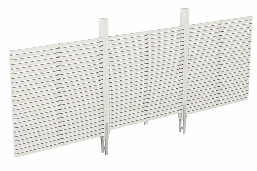 Skanholz Carport-Rückwand "Rhombus" günstig online kaufen