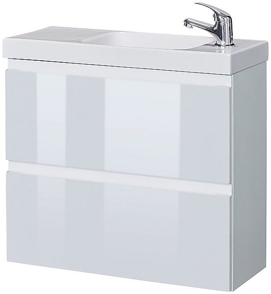 welltime Waschtisch Barcelona, Badmöbel mit reduzierter Tiefe, Breite 60 cm günstig online kaufen