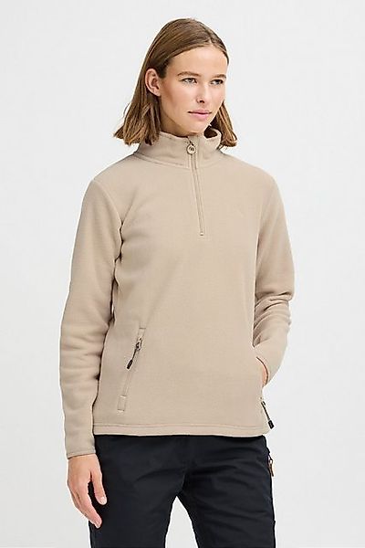 North Bend Troyer NBConni W Atmungsaktive Fleecepullover mit Troyer Kragen günstig online kaufen