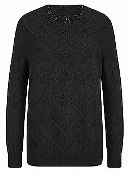 Rundhals-Pullover Anna Aura schwarz günstig online kaufen