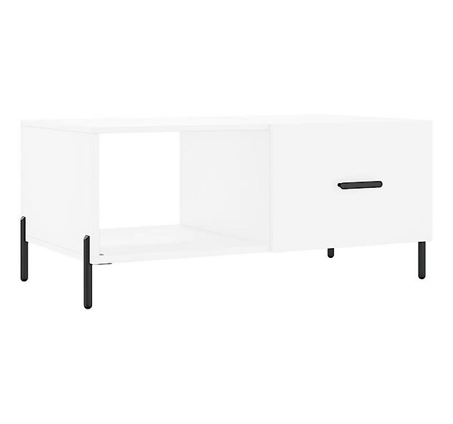vidaXL Couchtisch Couchtisch Weiß 90x50x40 cm Holzwerkstoff (1-St) günstig online kaufen