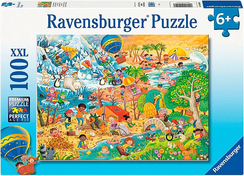Ravensburger Puzzle Die 4 Jahreszeiten, 100 günstig online kaufen