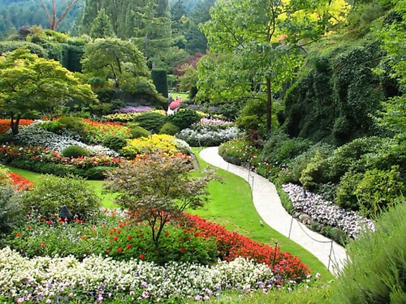 Papermoon Fototapete »Butchart Gardens« günstig online kaufen