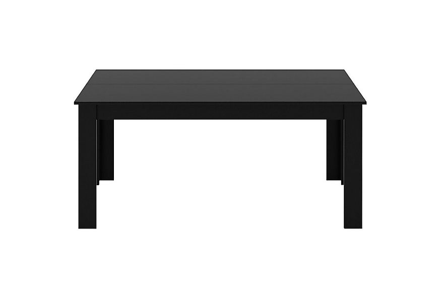 COSTWAY Esstisch, Küchentisch 160 x 80 cm bis 150 kg für 6-8 Personen Schwa günstig online kaufen