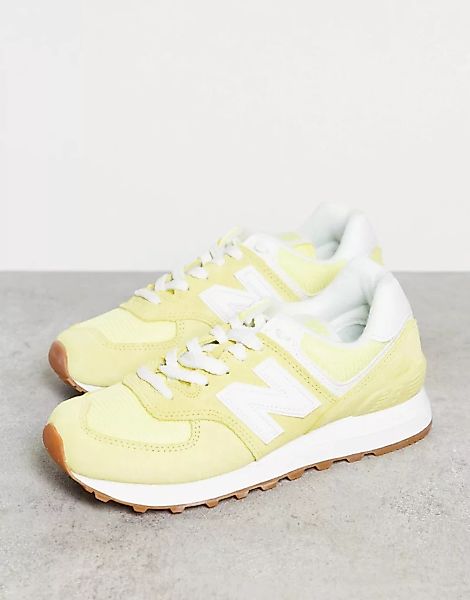 New Balance – 574 – Gelbe Sneaker günstig online kaufen