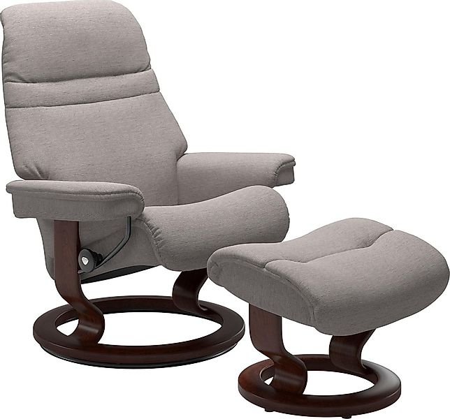 Stressless Relaxsessel "Sunrise", mit Classic Base, Größe L, Gestell Braun günstig online kaufen