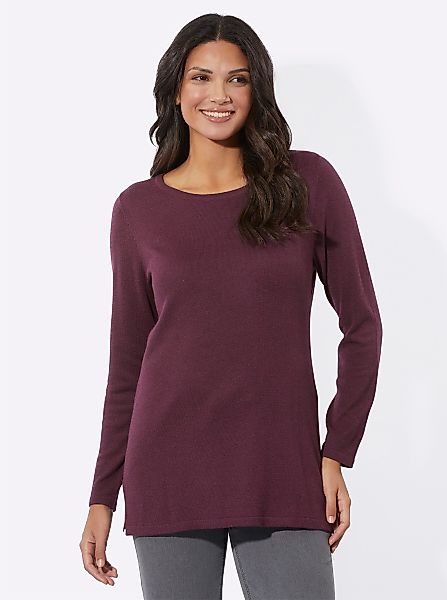 Sieh an! Strickpullover Longpullover günstig online kaufen