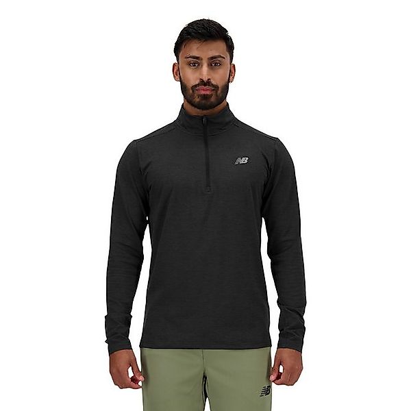 New Balance Laufshirt "Space Dye 1/4 Zip", mit Label günstig online kaufen