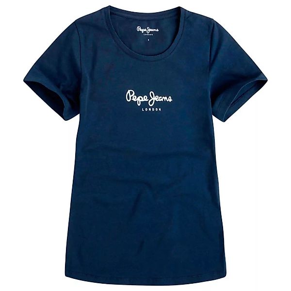 Pepe Jeans Virginia Kurzärmeliges T-shirt S Navy günstig online kaufen