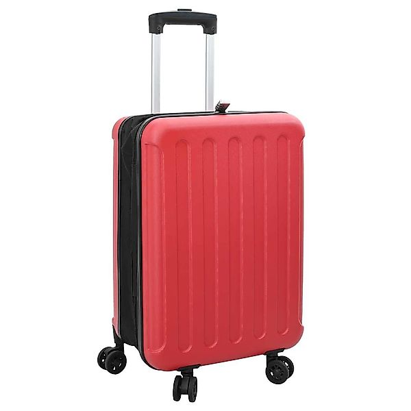 vidaXL Trolley Koffer mit Schloss Rot günstig online kaufen