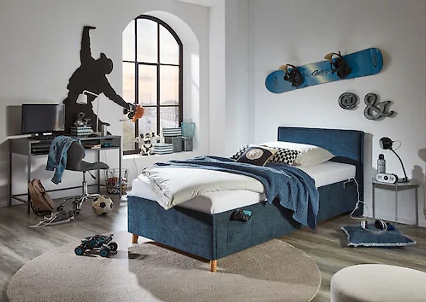 meise.möbel Kinderbett "FUN" Polsterbett wahlweise mit Bettkasten, Jugendbe günstig online kaufen