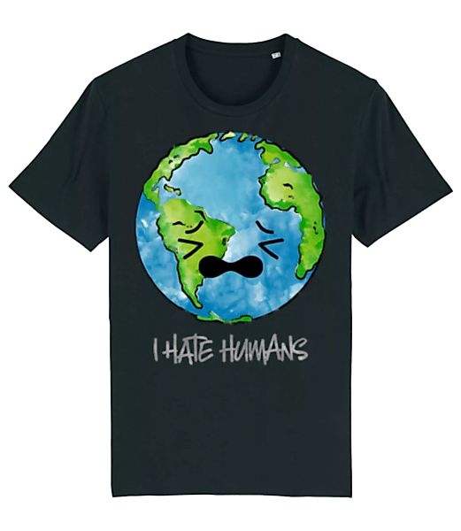 Earth Hates Humans · Männer Bio T-Shirt Stanley Stella 2.0 günstig online kaufen