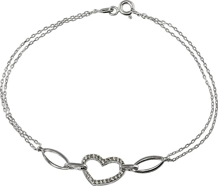 SilberDream Silberarmband SilberDream Armschmuck 19cm 925 Silber (Armband), günstig online kaufen