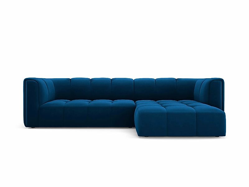 Milo Casa | Ecksofa Francesca Samt rechts 3-Sitzer günstig online kaufen