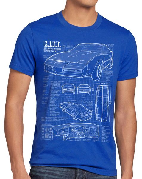 style3 T-Shirt K.I.T.T. trans am michael günstig online kaufen