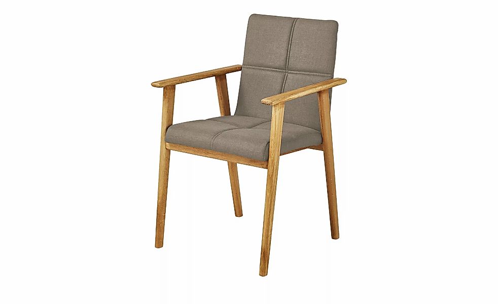 Woodford Esszimmerstuhl mit Steppung Anni ¦ beige ¦ Maße (cm): B: 56 H: 86 günstig online kaufen