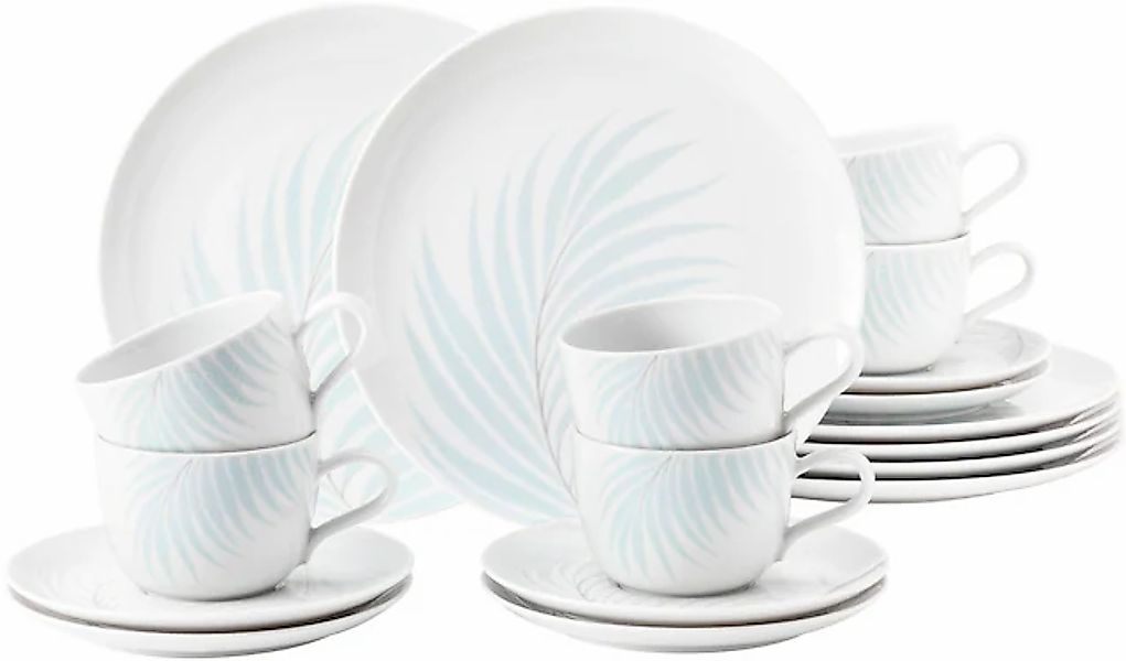 Seltmann Weiden Kaffeeservice "Geschirr-Set, 18 Teile, Liberty Mediterranea günstig online kaufen
