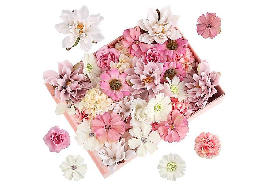 Kunstblume 30 Stück Kunstblumen zum Basteln, Mini Deko Blumen Künstlich, FO günstig online kaufen