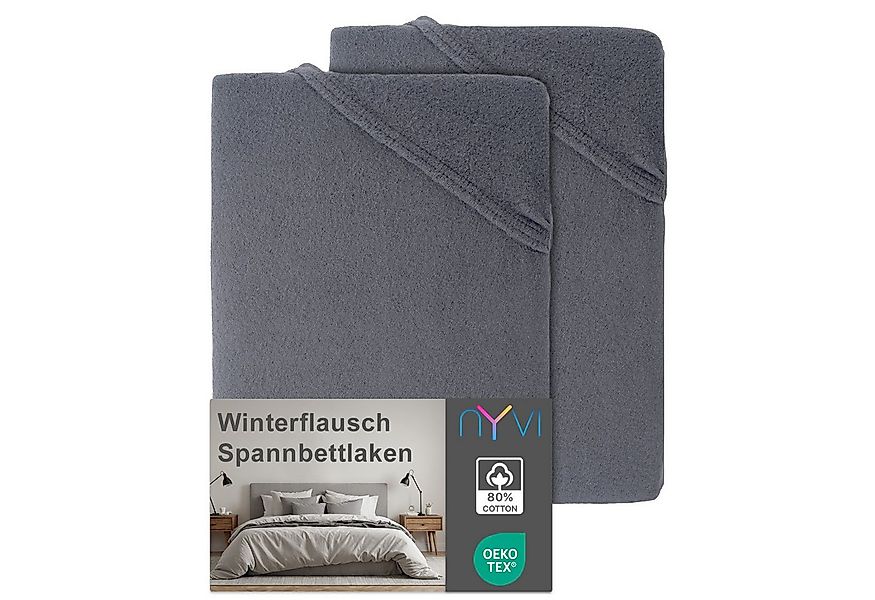NYVI Spannbettlaken Spannbettlaken DreamScience Winterflausch für Matratzen günstig online kaufen