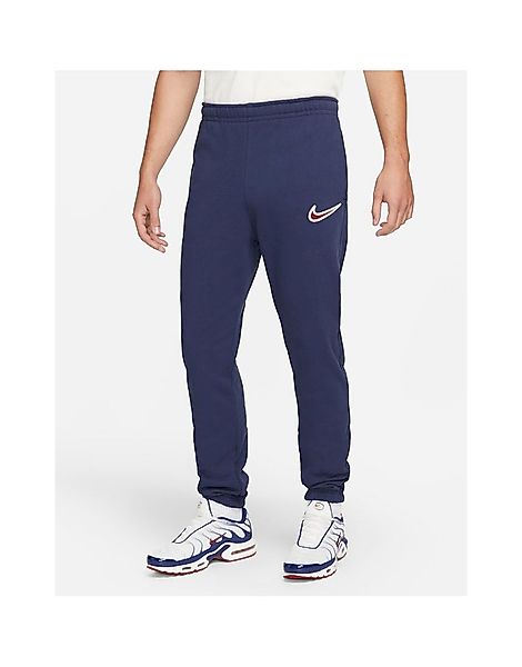 Nike – Retro – Jogginghose aus schwerem Material in Mitternachtsmarineblau günstig online kaufen