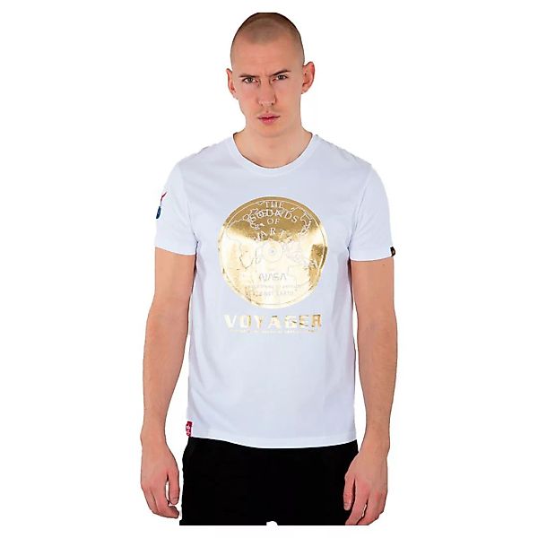Alpha Industries Sounds Of Earth Kurzärmeliges T-shirt L White günstig online kaufen