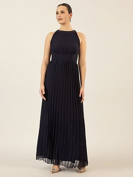 Apart Chiffonkleid aus leicht körnigem, plissiertem Chiffon. günstig online kaufen