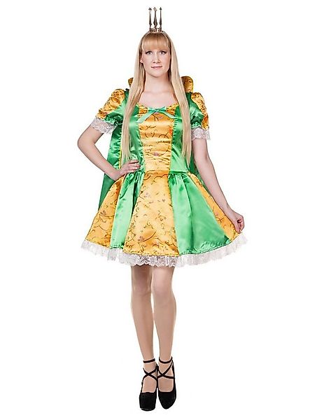 Metamorph Kostüm Froschkönigin Kleid - Fasching Karneval Kostüm, Bezaubernd günstig online kaufen