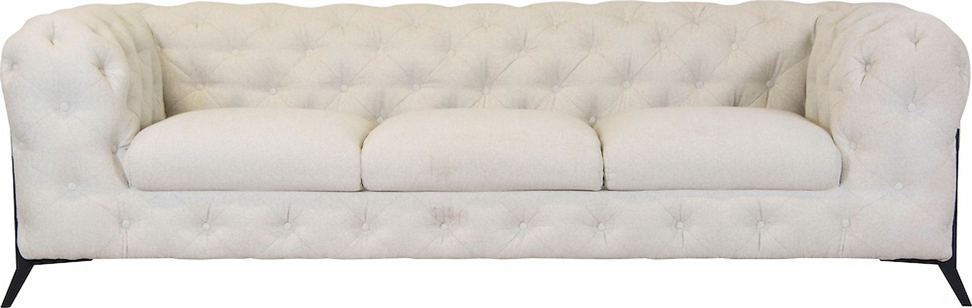 Home affaire Chesterfield-Sofa "Amaury" aufwändige Knopfheftung, moderne Ch günstig online kaufen