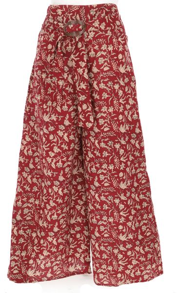 Guru-Shop Relaxhose Luftige Sommerhose mit Kokosschnalle, günstig online kaufen