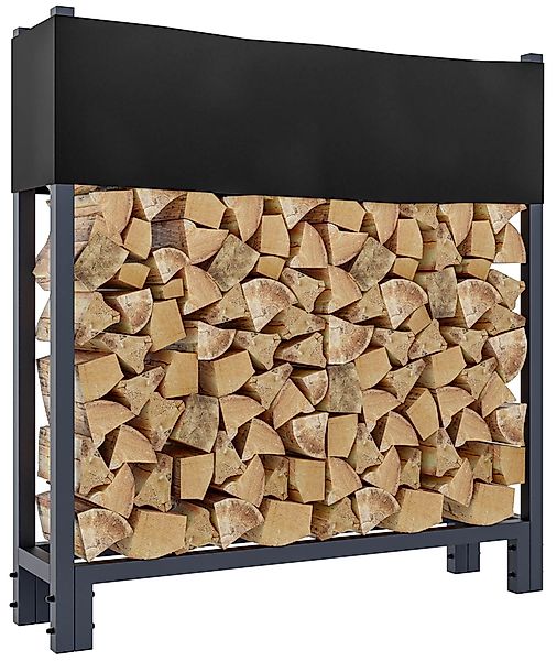 TPFLiving Kaminholzregal Almo, BxTxH:110x25x115 cm, (Inklusive günstig online kaufen