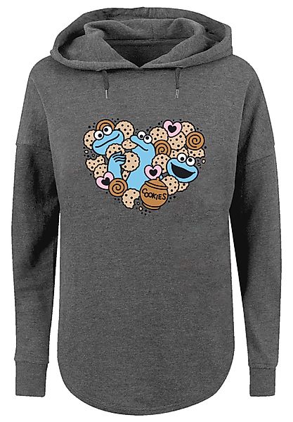 F4NT4STIC Kapuzenpullover "Sesamstraße Cookies from the heart", Premium Qua günstig online kaufen