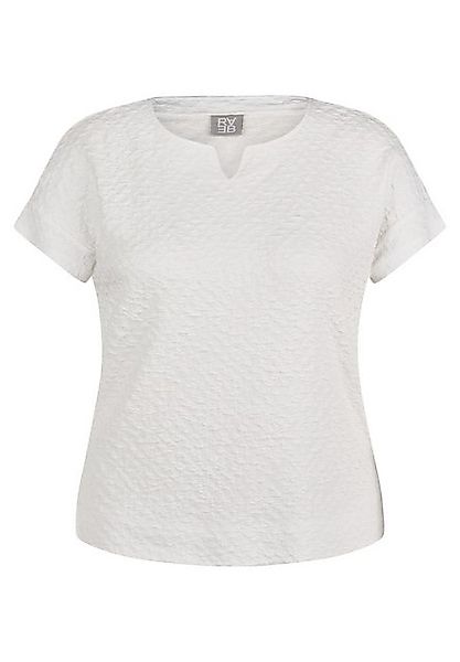 Rabe Print-Shirt Rabe Elegantes weißes Shirt mit Strukturmuster günstig online kaufen