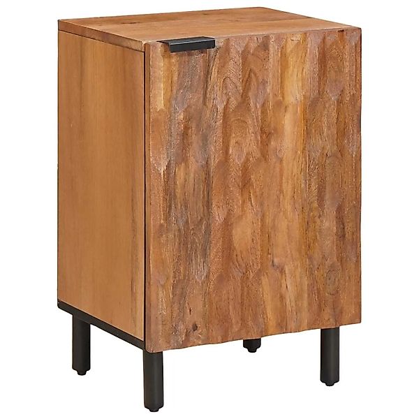 vidaXL Badezimmerschrank Braun 38 x 33 x 58 cm Massivholz Mango 4017921 günstig online kaufen