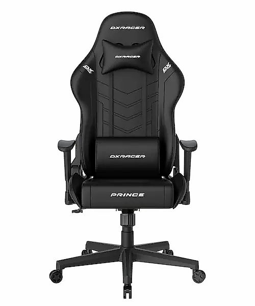 DXRacer Gaming-Stuhl »Prince Gaming Chair Regular L, PVC, schwarz schwarz« günstig online kaufen