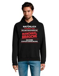 Youth Designz Kapuzenpullover "Selbstgespräche" Herren Hoodie günstig online kaufen