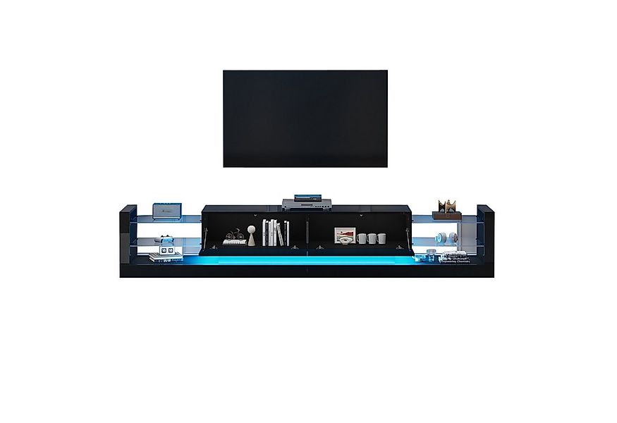 BlingBin TV-Schrank Lowboard mit LED-Beleuchtung (1er Set, 1-St., Hochglanz günstig online kaufen
