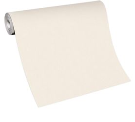 Bricoflor Uni-Vliestapete in Creme günstig online kaufen