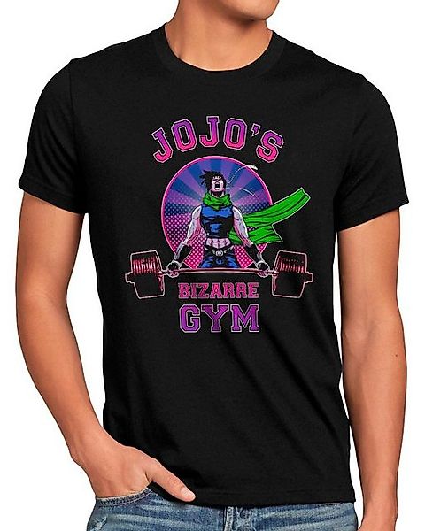 style3 T-Shirt Bizarre Gym jojos bizarre adventure anime japan manga günstig online kaufen