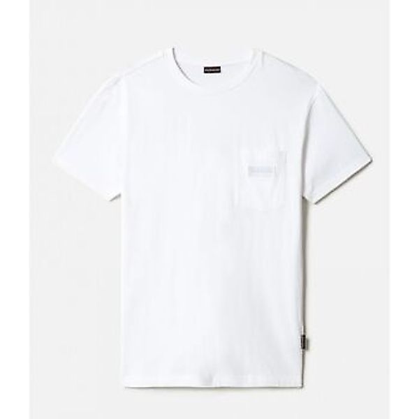 Napapijri  T-Shirts & Poloshirts S-MORGEX NP0A4GBP0021-BRIGHT WHITE günstig online kaufen